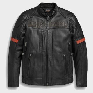 Men's Harley Davidson Triple Vent System Leather Jacket
