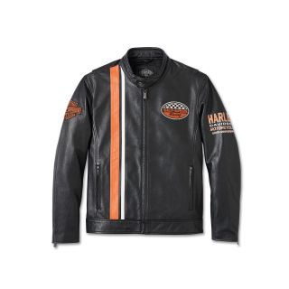 Mens 120th Anniversary Leather Jacket