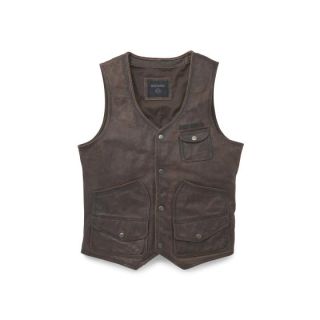 Mens Bremen Leather Vest