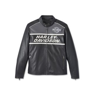 Mens Factory Leather Jacket
