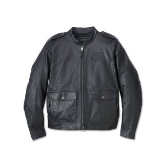 Mens Harley-Davidson Layering System Captains Leather Jacket