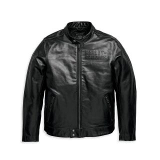 Mens Harley Davidson Enodia Leather Riding Jacket