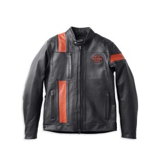 Mens Highway-100 Waterproof Leather Jacket