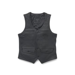 Mens Jackson Leather Vest