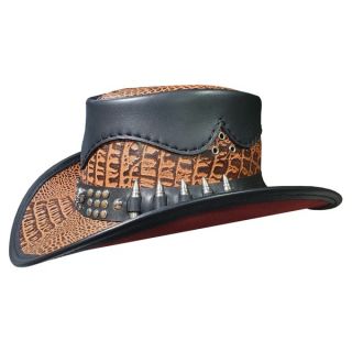 Mens Leather Cowboy Hats