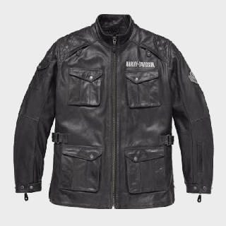 MESSENGER HARLEY DAVIDSON LEATHER JACKET CE