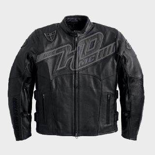 MILE MARKER HARLEY DAVIDSON LEATHER JACKET