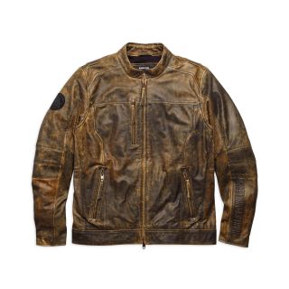 MIRAMAR DISTRESSED LEATHER JACKET