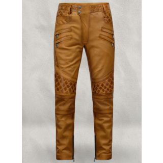 Outlaw Burnt Mustard Leather Pants