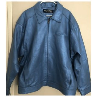 Pelle Pelle MB Metallic Blue Puma Jacket