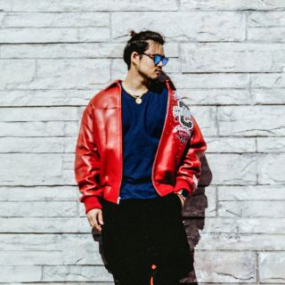 Pelle Pelle X TB Men’s Chi-Town Leather Red Jacket