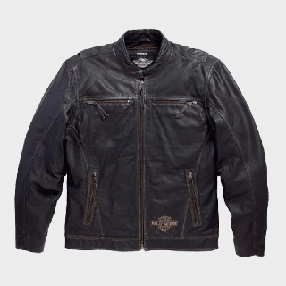 RALLY RIDER HARLEY DAVIDSON LEATHER JACKET