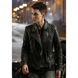 RUBY ROSE BATWOMAN LEATHER JACKET