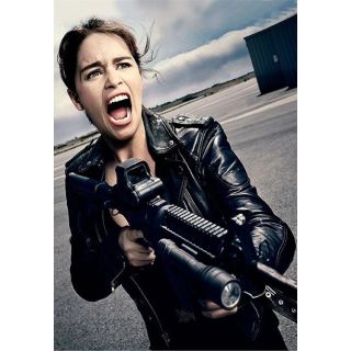 SARAH CONNOR TERMINATOR GENISYS LEATHER JACKET