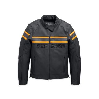 SIDARI LEATHER JACKET SLIM FIT