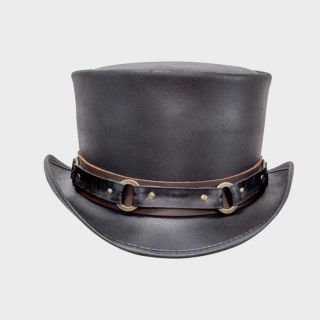 Steampunk SR2 Band Leather HAT 