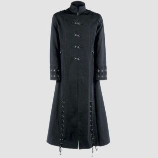 Virtual Killer Gothic Fashion Long Coat
