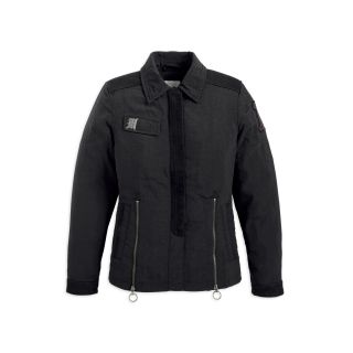 WAVERLY CASUAL JACKET WITH LEATHER ACCENTS