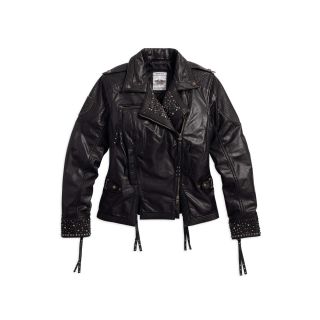 WINSOME LEATHER BIKER JACKET