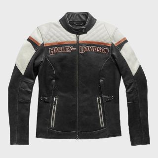 Women's H-D Triple Vent Miss Enthusiast II Leather Jacket