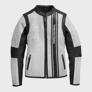 Women's Hideaway Perforated Leather Jacket