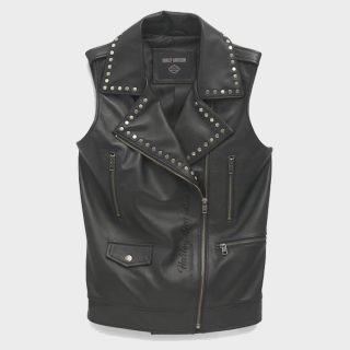 Women's Parker Harley Davidson Leather Vest