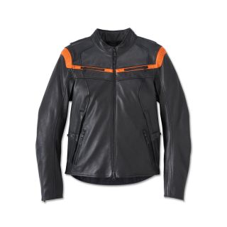 Womens Capitol Triple Vent System 2.0 Leather Riding Jacket