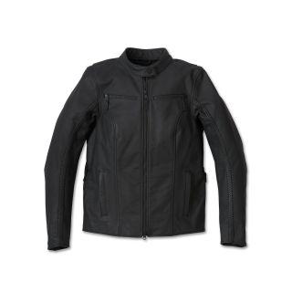 Womens Moxie Willie G Laced Leather Jacket