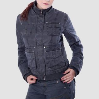 Womens Vintage Gothic Cargo Jacket