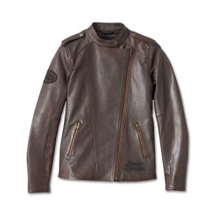 Womens Vintage Spirit Harley Davidson Leather Jacket