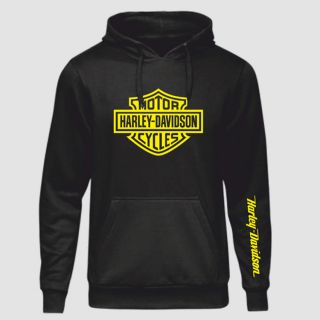 Harley Davidson Motorbike BlACK Men Women Hoodie Sweater